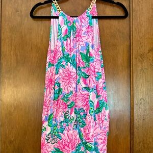 Sleeveless Bright Lilly Pulitzer top